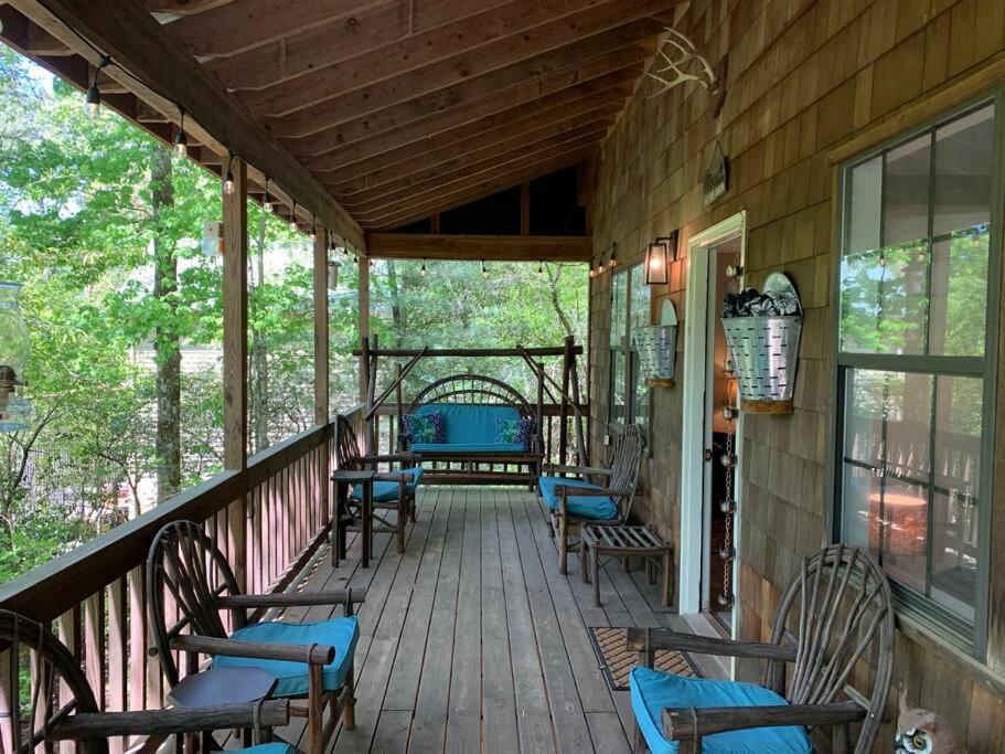 Cabin Fever On Cartecay River Ellijay Eksteriør bilde